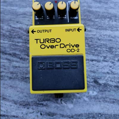 ギター BOSS TURBO OverDrive OD-2 1987 Boss OD-2 Turbo Overdrive | Reverb
