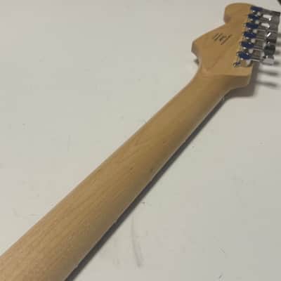 Fender Squier Stratocaster neck loaded maple rosewood neck tuners image 4
