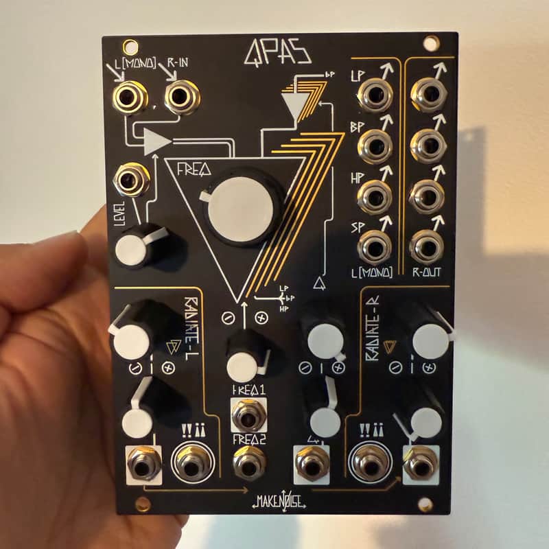Make Noise QPAS Module 2019 - Present - Black image 1