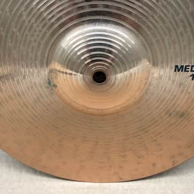 Paiste Alpha 14" Medium Hi-Hat Cymbals – Top & Bottom Pair – Made in Germany – Used image 5