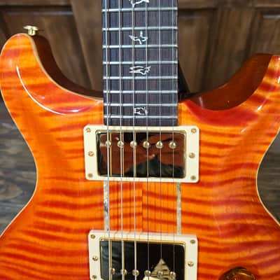 PRS Santana Signature MD 10-Top 2008 - 2009 - Orange image 4