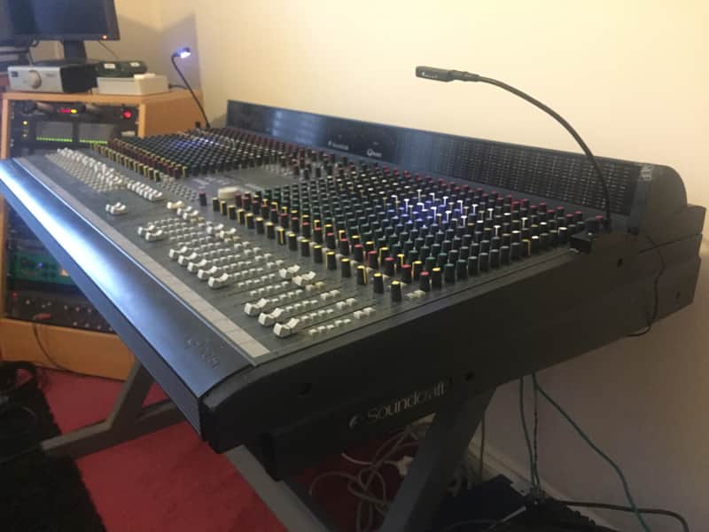 Soundcraft Ghost 32 channel mixing console. Top of the line-Opportunity! image 1