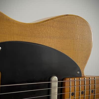 Whitfill T Custom Shop Boutique Relic Telecaster Lightweight Swamp Ash Blackguard, 3,06kg, 10" Radius uvm. 2021 - Aged Butterscotch Relic image 11