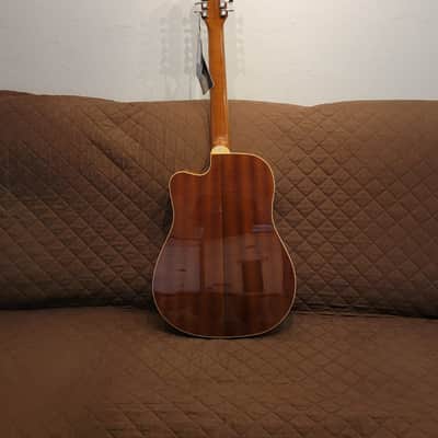 Oscar Schmidt OD312CESM Dreadnought Cutaway Style Mahogany Neck 12-String Acoustic-Electric Guitar image 6