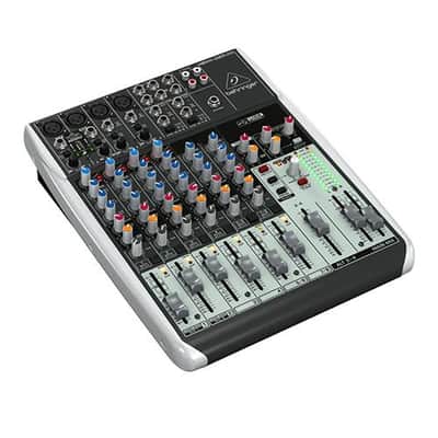 Behringer Xenyx Q1204USB Premium 12-Input 2/2-Bus Mixer with Xenyx Mic Preamps & Compressors, Wireless Option and USB/Audio Interface image 1
