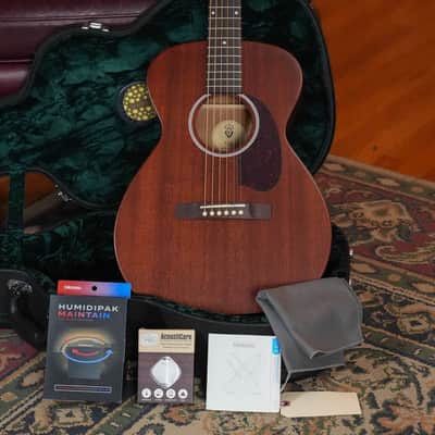 Guild M-20 Natural All African Mahogany Concert Acoustic Guitar #0317 image 1