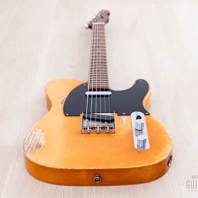 2024 Fender Custom Shop Masterbuilt Andy Hicks '51 Nocaster Telecaster Butterscotch Relic, Mint w/ Case, Tags, CoA image 10