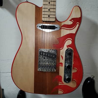 Squier Telecaster - Heavily Modded - Custom Natural image 2