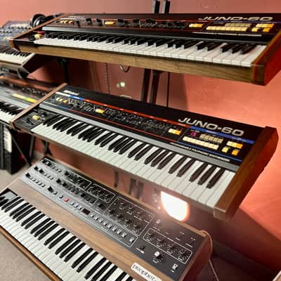 Roland Juno 60 c 1980’s original vintage MIJ Japan analog poly synth image 2