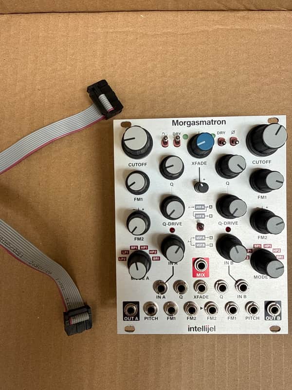 Intellijel Morgasmatron Dual Multi-Mode Filter Eurorack Synth Module 2018 - Present - White