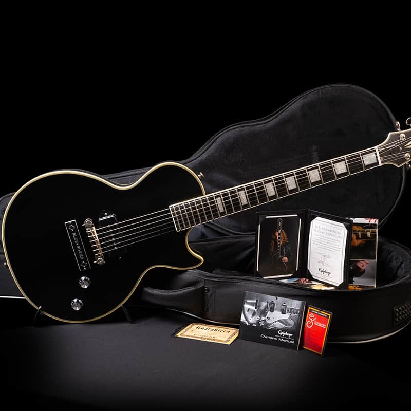 2019 Epiphone Jared James Nichols Old Glory Mat Black