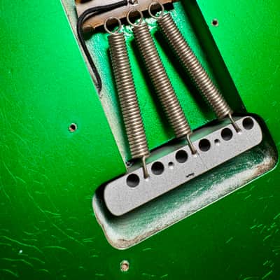 Genuine Fender Pure Vintage Relic Aged Stratocaster Tremolo Spring Claw Kit 099-2084-000 Nickel image 2