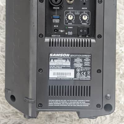 Samson SAXPEXPP, Express+ Portable PA with Bluetooth & Wired Mic. - Open Box image 2