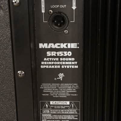 Mackie SR1530 Active 3-Way Sound Reinforcement Speaker (PAIR) CG01377 *ASK FOR SHIPPING* image 22