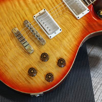 Minty! 2016 PRS McCarty 594 Private Stock Brazillian Rosewood Electric Guitar Flamed Cherry Sunburst + COA OHSC image 8