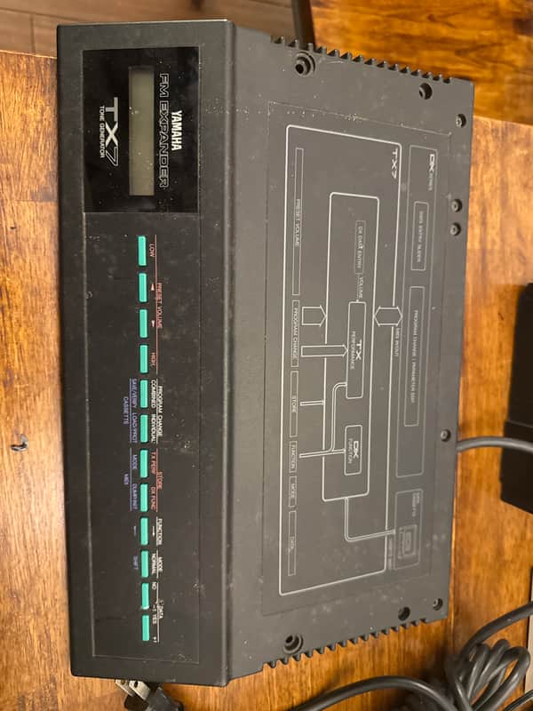 希少　動作品　YAMAHA TX7 FM EXPANDER シンセサイザー Yamaha TX7 FM Synthesizer | Reverb