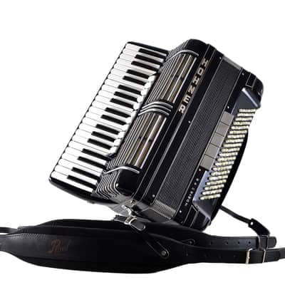 Hohner Morino V N – Cassotto – 120 Bass – Case + Brand New Straps – Certified - VIDEO image 3