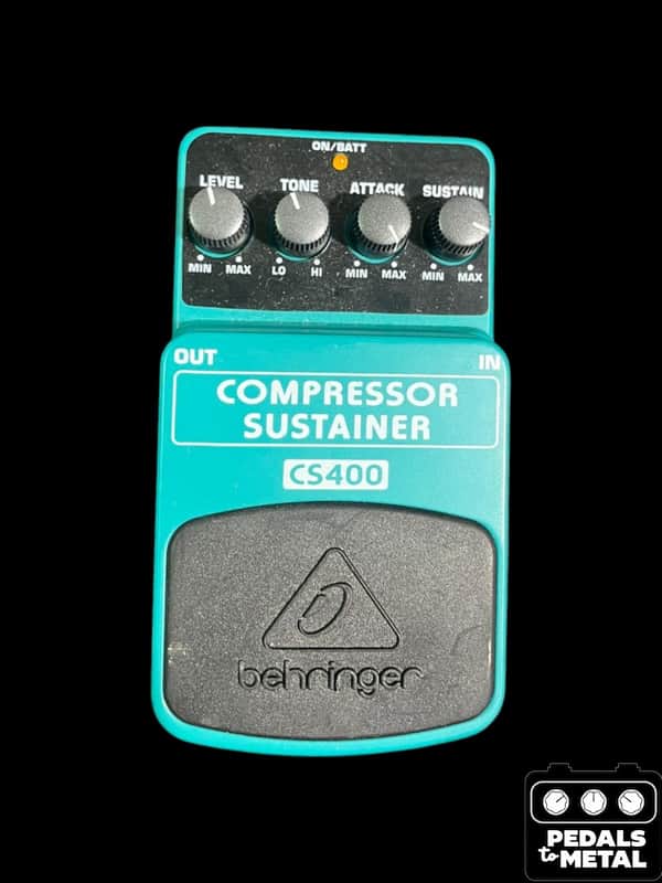 Behringer CS400 Compressor Sustainer Pedal 2010s - Standard - X19953 image 1