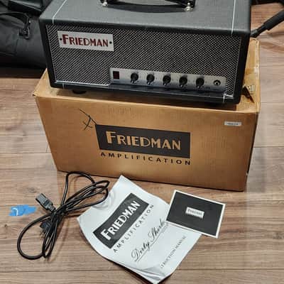 Friedman Mini Dirty Shirley 20-Watt Guitar Amp Head 2017 - Present - Black image 1