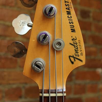 Fender Musicmaster Bass 1978 Black image 5