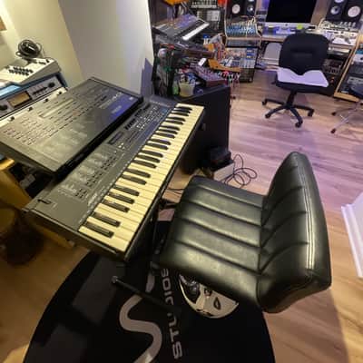Rare Vintage Analog Solton Ts4k synth keyboard and the MS40 Expander with PSU, rare foot controller, manual and schematic! image 21