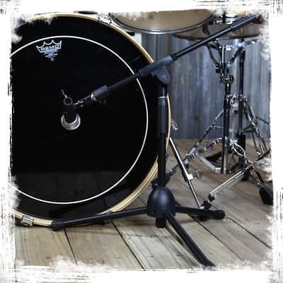 GRIFFIN Short Boom Mic Stand (Low Profile-X Series) – Tripod Mount for Kick Drum, Guitar Amps, Studio Desks, Singing & Home Recording Use image 12