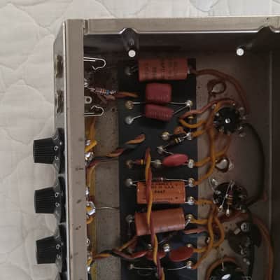 1965 Fender Vibro Champ Amp - Black Face Transitional image 20