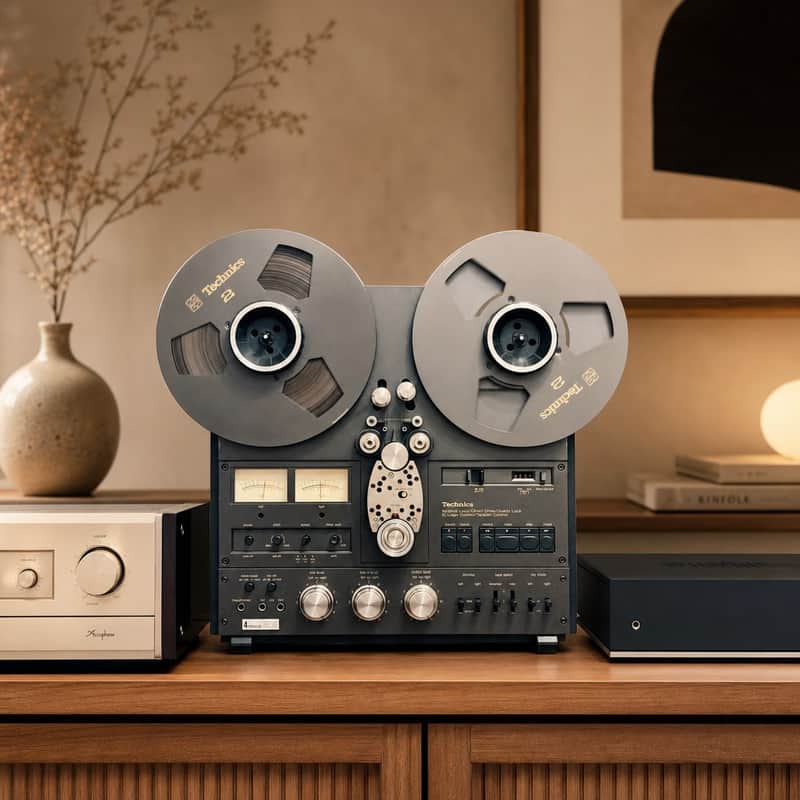 Technics RS-1506 Rare Vintage 1976 MINT Reel-to-Reel Tape Recorder Warranty image 1