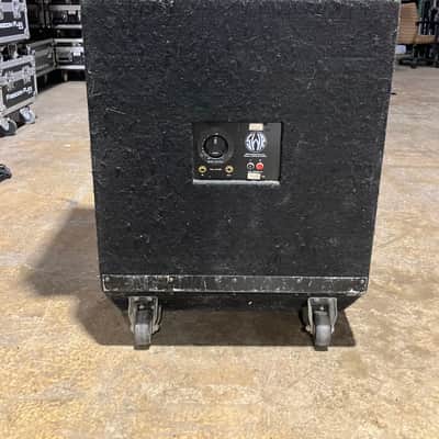 SWR Goliath 610 Bass Cab Cabinet Pre-Fender 1998 Ampeg SVT-VR Grill Cloth image 4