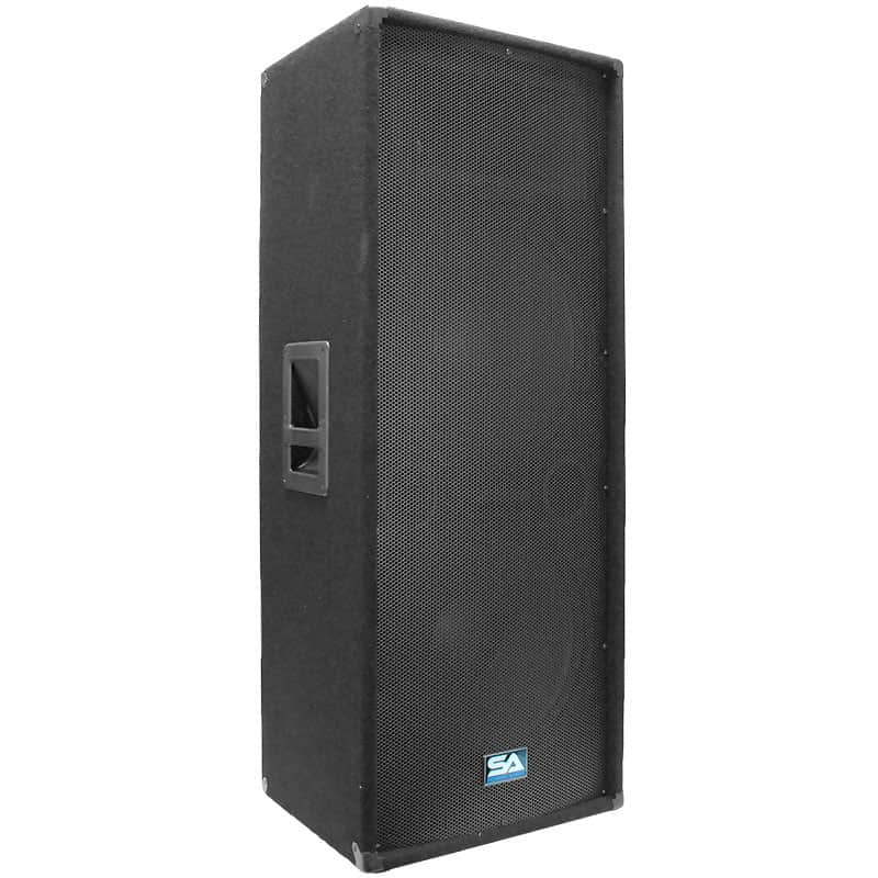 Seismic Audio SA-155TSingle Passive 2x15" Titanium Horn 700w Speaker image 1