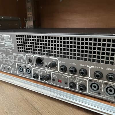 Gallien-Krueger 2001RB bass amp + RFB-III footswitch + 6u flight case image 5