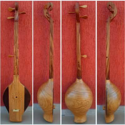 Georgian folk music instrument Chonguri | String instrument Chonguri | ჩონგური image 1