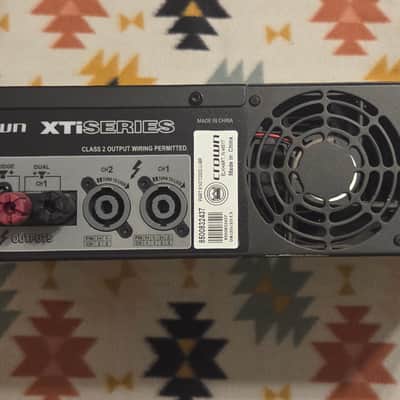 Crown XTI 2002 2-Channel 2000w Power Amplifier 2010s image 2