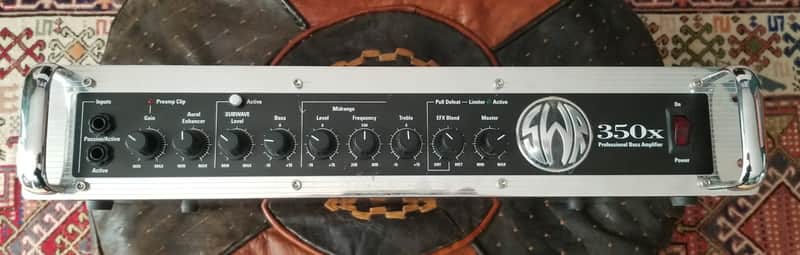 SWR 350x Pro Bass Head w/ Subwave Pedal USA image 1