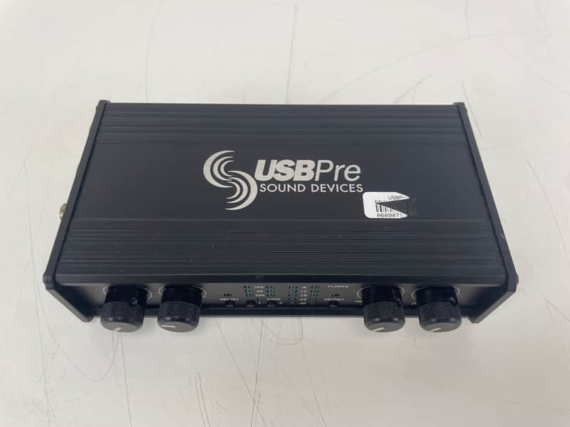 Sound Devices USBPre – Two-Channel Computer Audio Interface – Untested image 1
