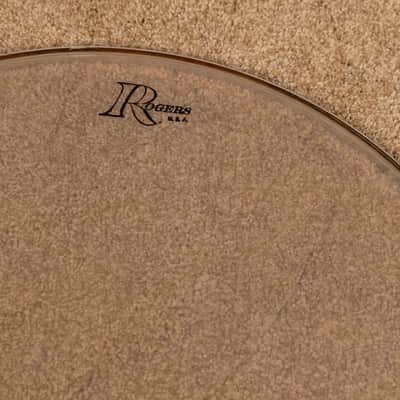 Vintage Rogers 18" Clear Script Drum Head image 2