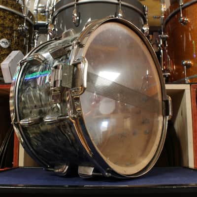 1940s Slingerland 8x14 Radio King Snare Drum in Black Diamond Pearl image 5