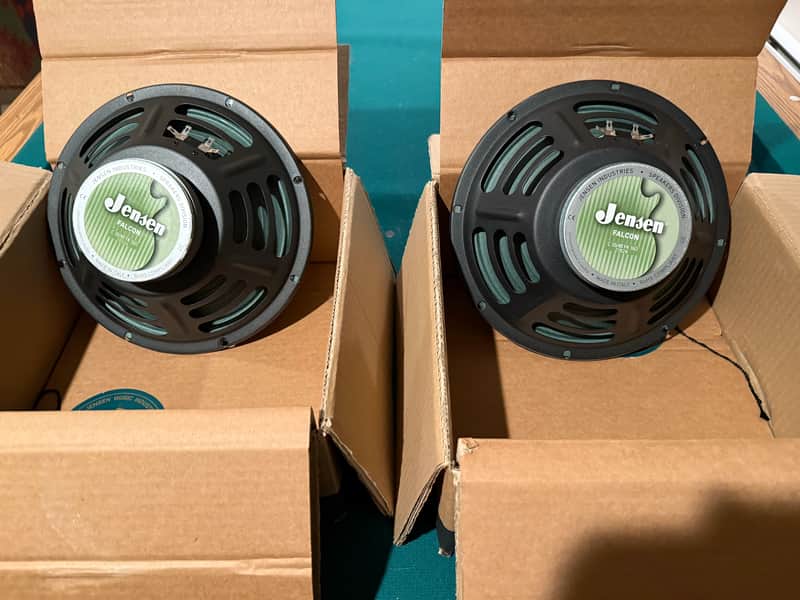 Jensen Falcon 40 C10-40FA Jet Series 10" 40-Watt 16ohm Guitar Speaker 2010s - Black image 1