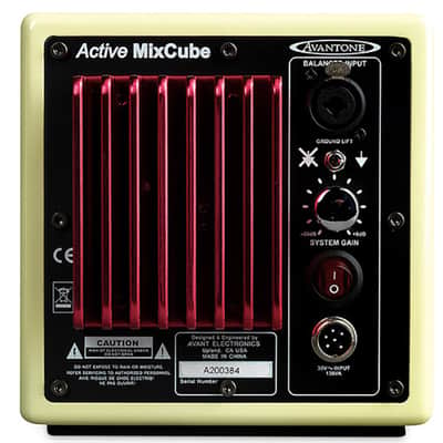 Avantone MixCubes Active Mini-Reference Monitor (Cream) image 4