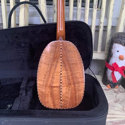 Tony Graziano Koa Pineapple Tenor Ukulele image 2
