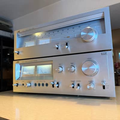 JVC JA-S22 Stereo Integrated Hifi Amplifier VUs + JTV22 Tuner Full Pro Servicing image 3