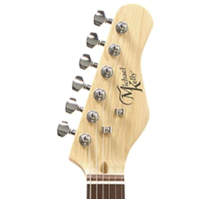 Michael Kelly 59 Thinline Electric Guitar Flamed Maple image 4