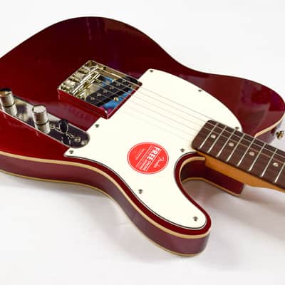 Squier Custom Esquire - Candy Apple Red image 4