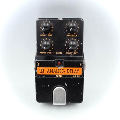 Pearl AD-08 Analog Delay Made in Japan Guitar Effect Pedal 800824 image 2