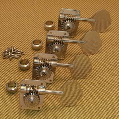 008-0160-000 Genuine Fender Nickel GB-1 Gotoh Tuners for Mustang Bass
