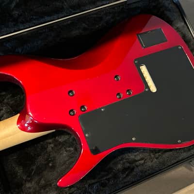 Moog E-1 electromagnetic infinite sustainer guitar - Candy Apple Red image 9