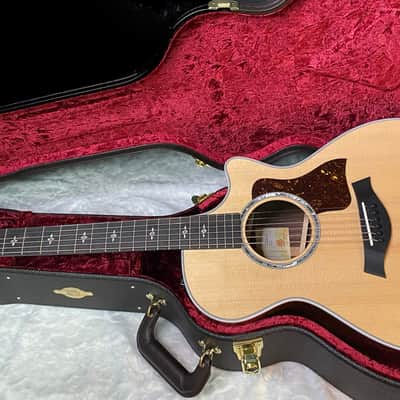 Taylor 412ce V-Class Acoustic-Electric Guitar - Natural - Authorized Dealer - 4.65 lbs - G06209 - OPEN BOX - SAVE BIG!! image 11