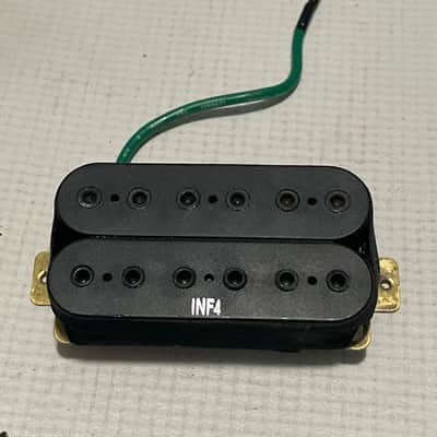 2000's Ibanez RG5EX1 RG Series INF4 Black Bridge Humbucker Guitar Pickup 16k image 2