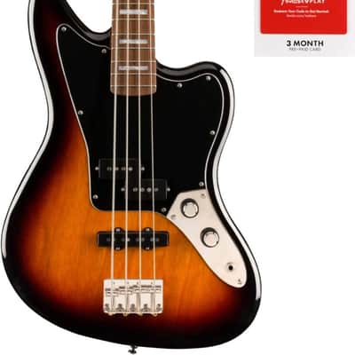 Fender Squier Classic Vibe Jaguar Bass, 3 Color Sunburst w/Fender Play Card image 1
