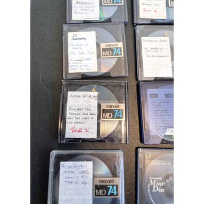 10 Maxell Multi Colour MD74 – Minidisc - Very Good image 6